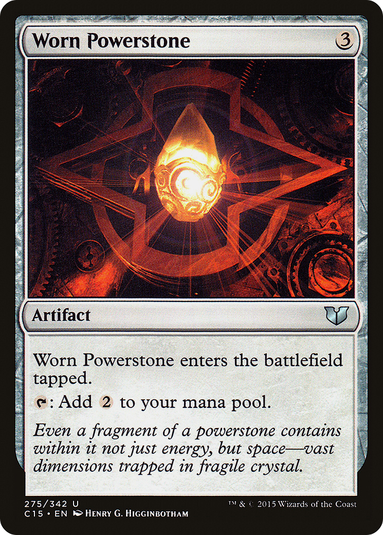 Image of Worn Powerstone [Commander 2015]