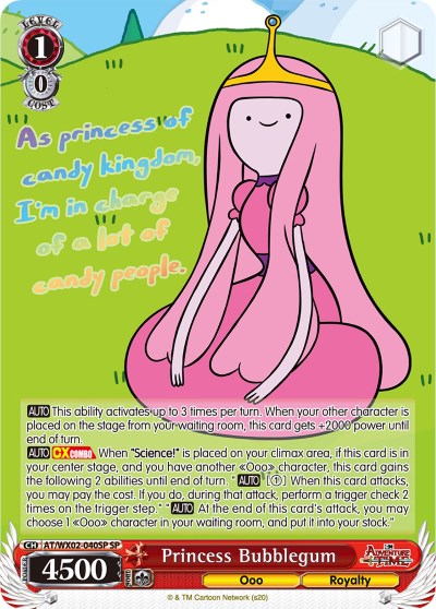 Image of Princess Bubblegum (AT/WX02-040SP SP) [Adventure Time]