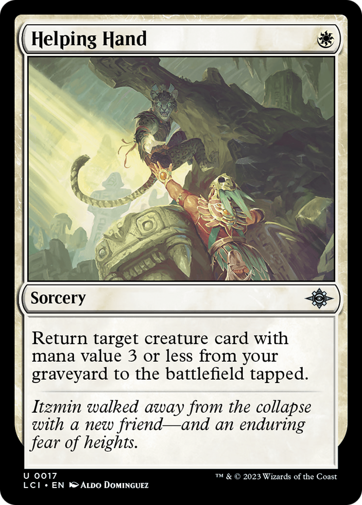 Image of Helping Hand [The Lost Caverns of Ixalan]