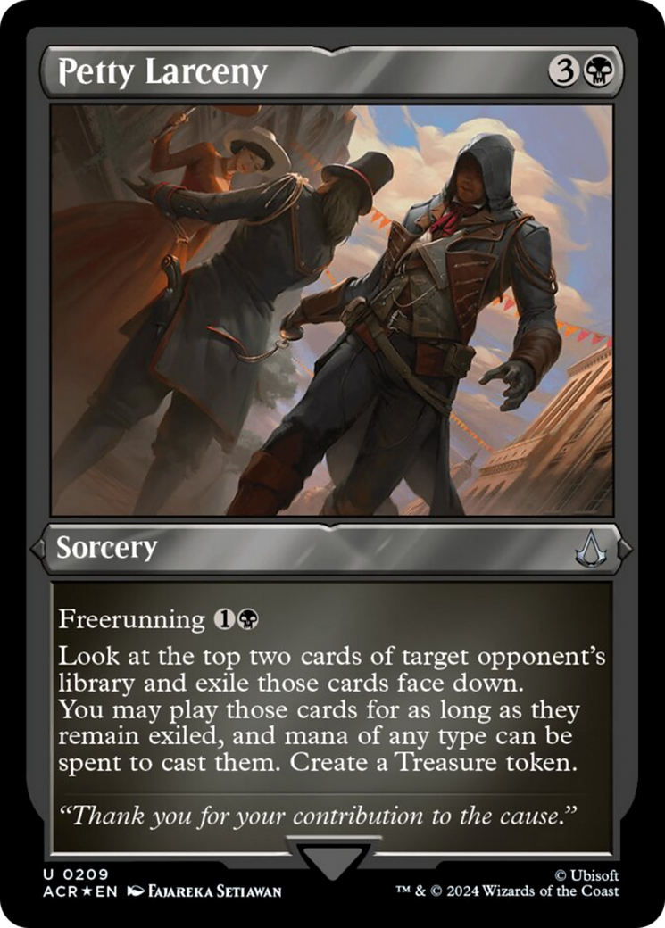 Image of Petty Larceny (Foil Etched) [Assassin's Creed]