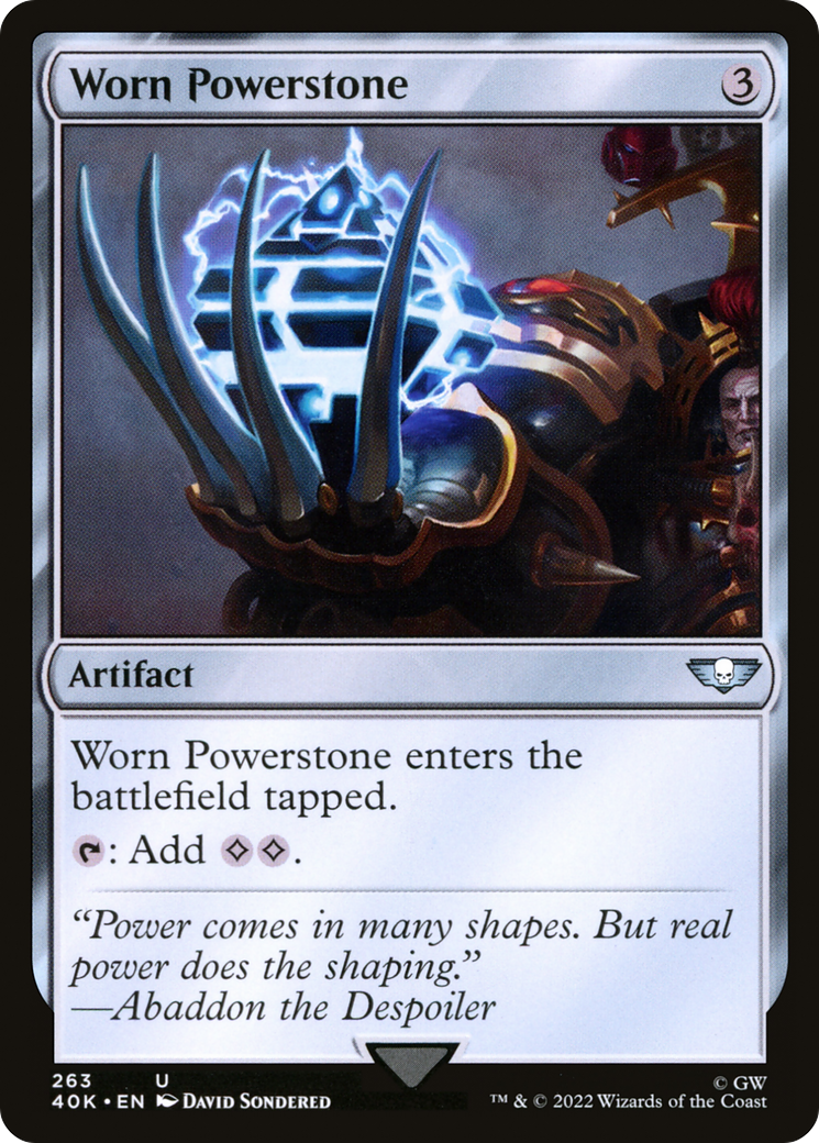 Image of Worn Powerstone [Warhammer 40,000]