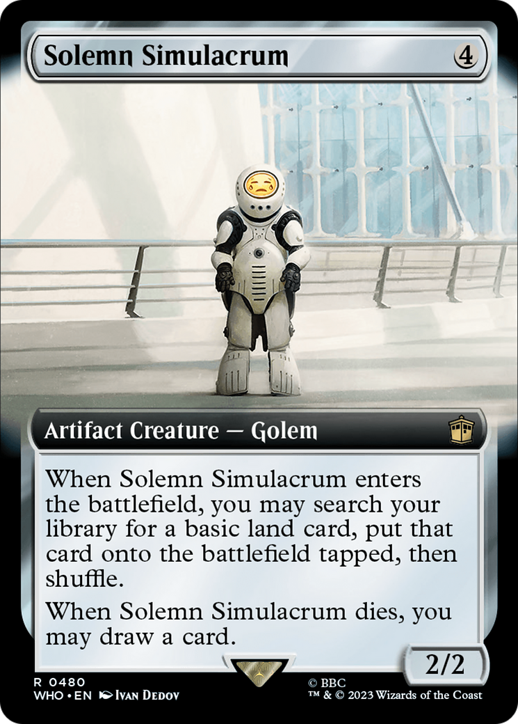 Image of Solemn Simulacrum (Extended Art) [Doctor Who]
