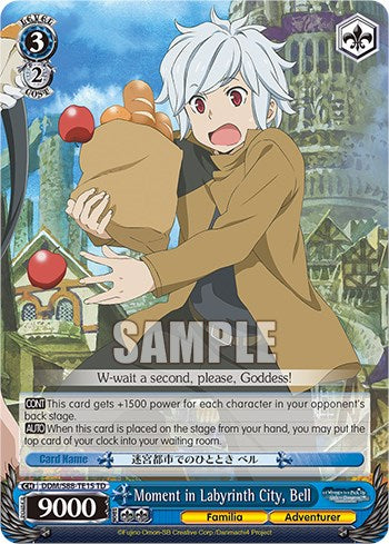 Image of Moment in Labyrinth City, Bell (DDM/S88-TE15 TD) [Is it Wrong to Try to Pick Up Girls in a Dungeon?]