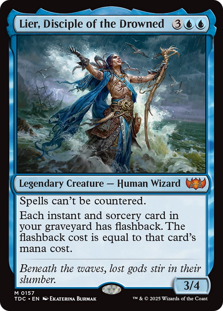 Image of Lier, Disciple of the Drowned [Tarkir: Dragonstorm Commander]
