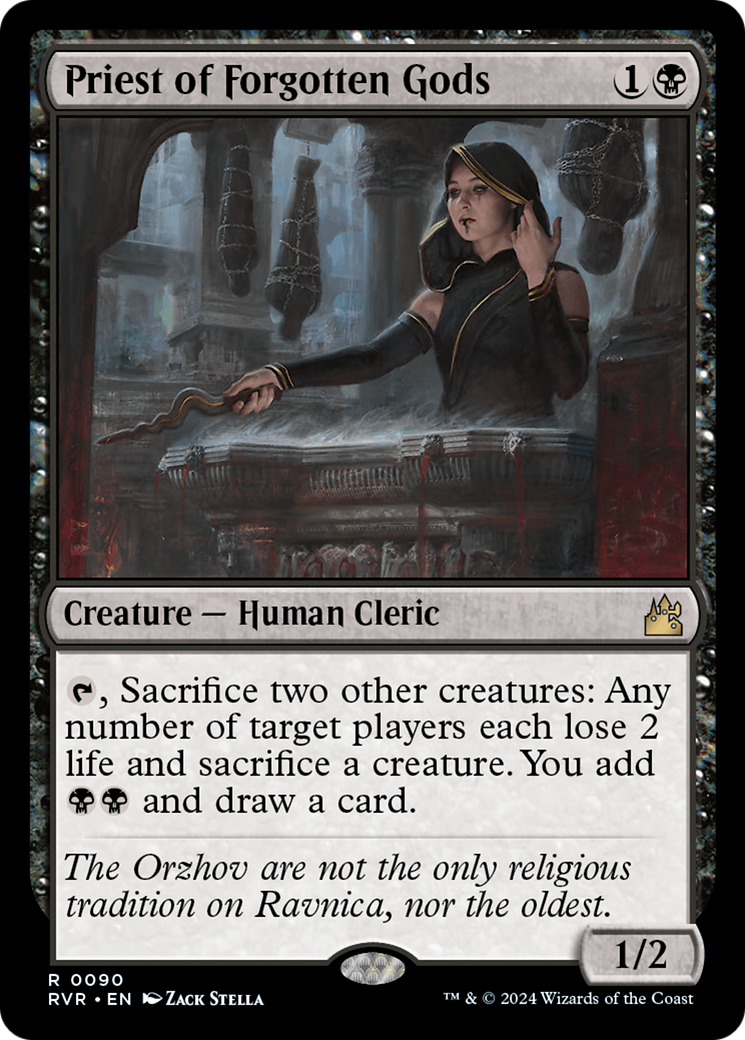 Image of Priest of Forgotten Gods [Ravnica Remastered]