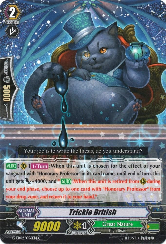 Image of Trickle British (G-EB02/056EN) [The AWAKENING ZOO]