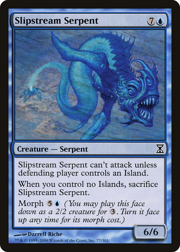 Image of Slipstream Serpent [Time Spiral]
