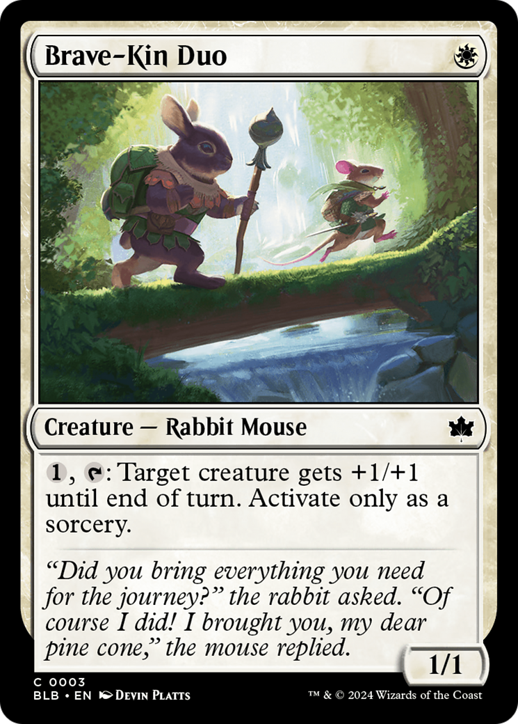 Image of Brave-Kin Duo [Bloomburrow]