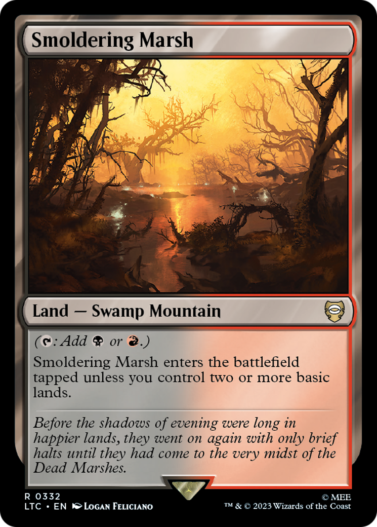 Image of Smoldering Marsh [The Lord of the Rings: Tales of Middle-Earth Commander]
