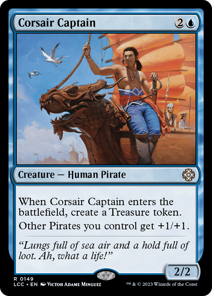 Image of Corsair Captain [The Lost Caverns of Ixalan Commander]