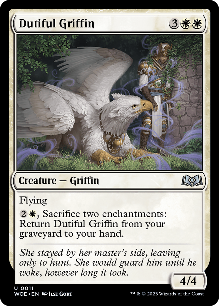 Image of Dutiful Griffin [Wilds of Eldraine]