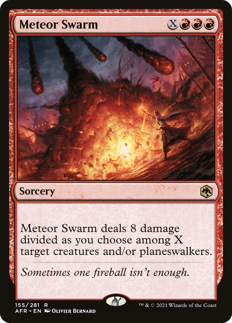 Image of Meteor Swarm [Dungeons & Dragons: Adventures in the Forgotten Realms]