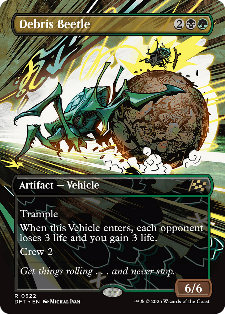 Image of Debris Beetle (Borderless) [Aetherdrift]