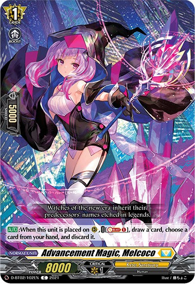 Image of Advancement Magic, Melcoco (D-BT02/102EN) [A Brush with the Legends]