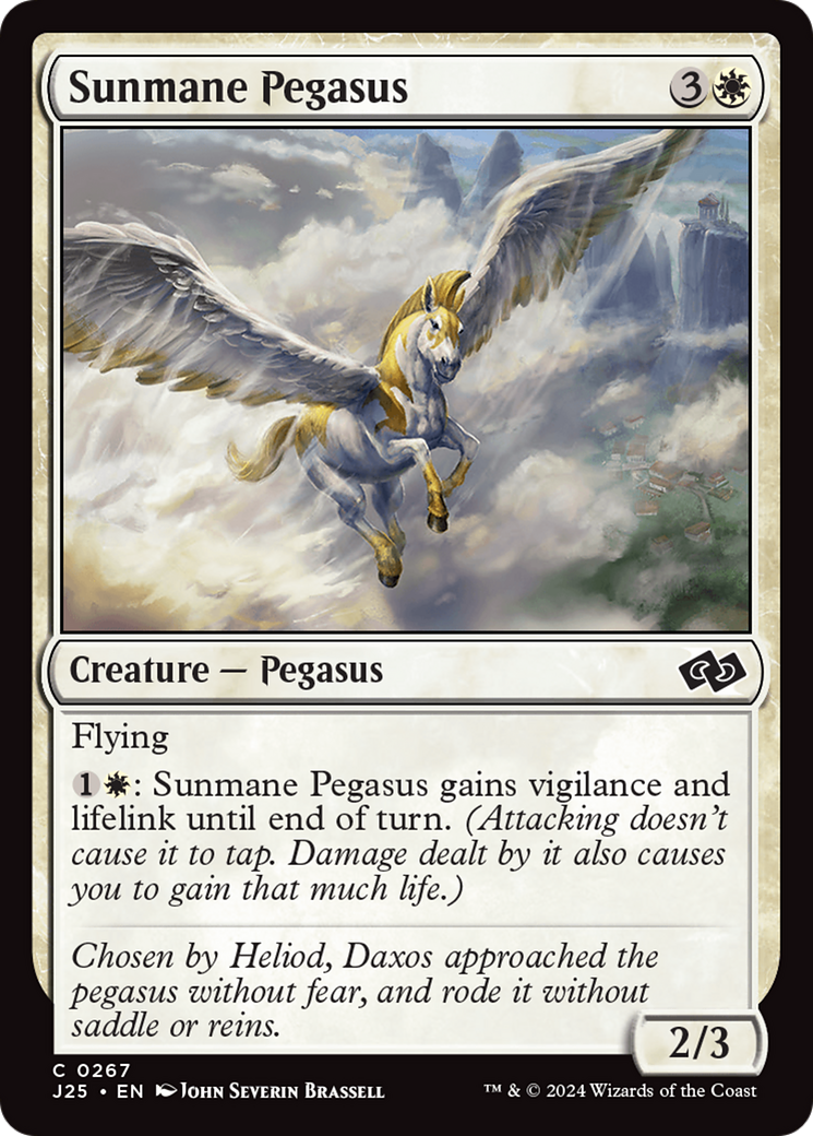 Image of Sunmane Pegasus [Foundations Jumpstart]
