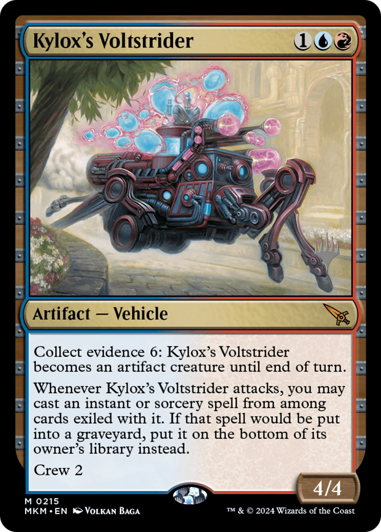 Image of Kylox's Voltstrider (Promo Pack) [Murders at Karlov Manor Promos]