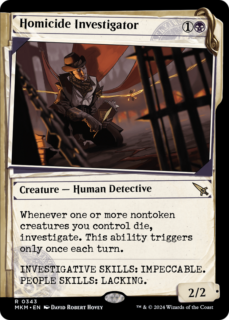 Image of Homicide Investigator (Showcase) [Murders at Karlov Manor]