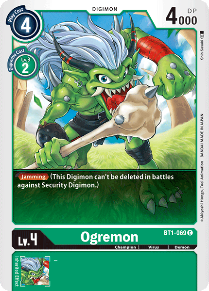 Image of Ogremon [BT1-069] [Release Special Booster Ver.1.0]