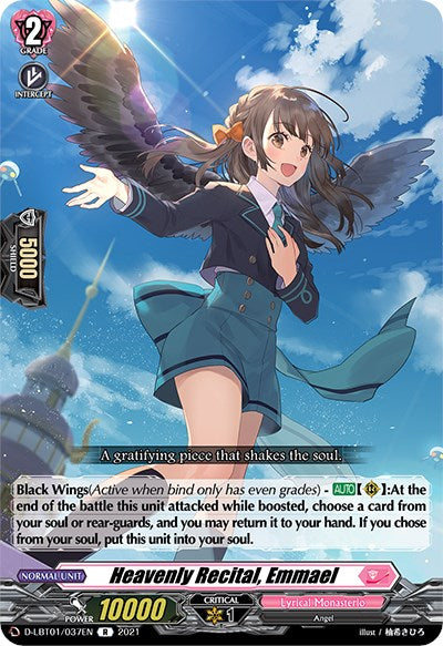 Image of Heavenly Recital, Emmael (D-LBT01/037EN) [Lyrical Melody]
