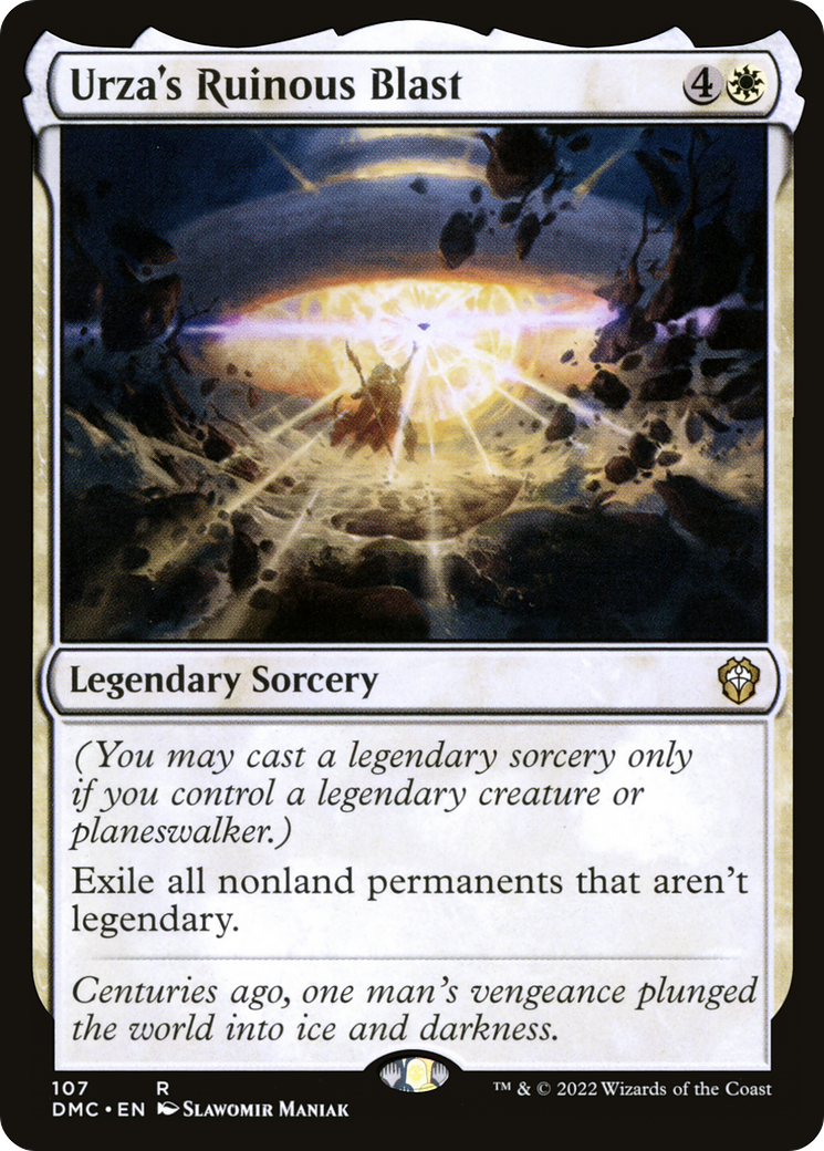 Image of Urza's Ruinous Blast [Dominaria United Commander]