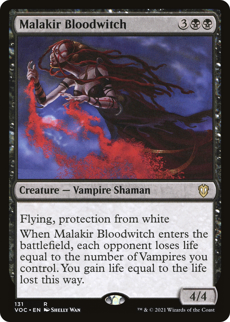 Image of Malakir Bloodwitch [Innistrad: Crimson Vow Commander]