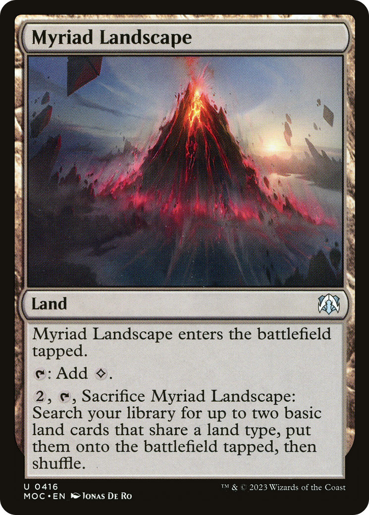 Image of Myriad Landscape [March of the Machine Commander]