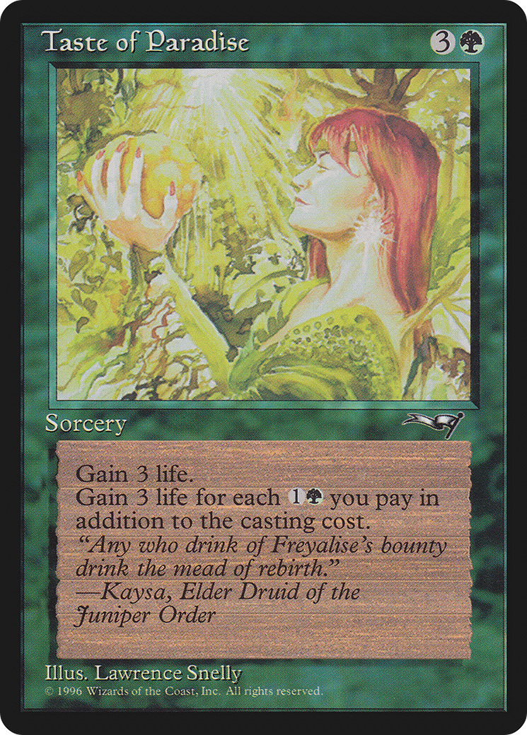 Image of Taste of Paradise (Holding Fruit) [Alliances]