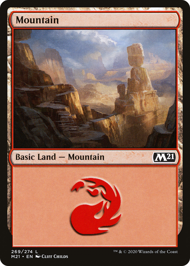 Image of Mountain (269) [Core Set 2021]