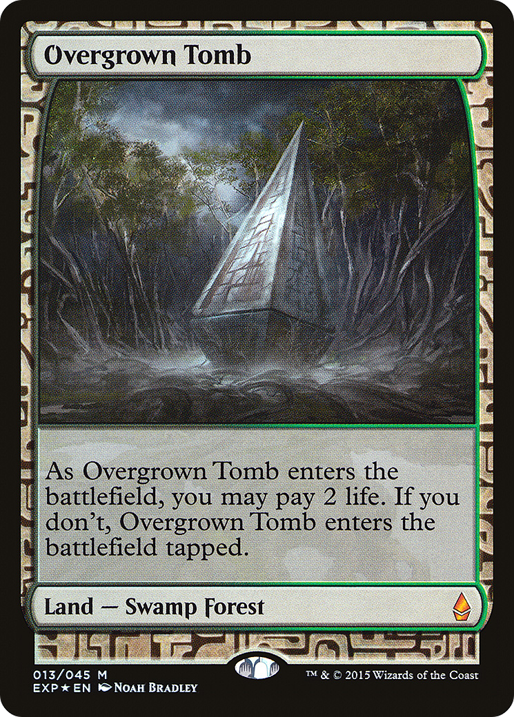 Image of Overgrown Tomb [Zendikar Expeditions]