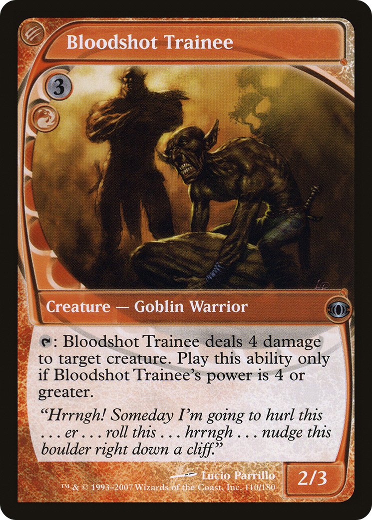 Image of Bloodshot Trainee [Future Sight]