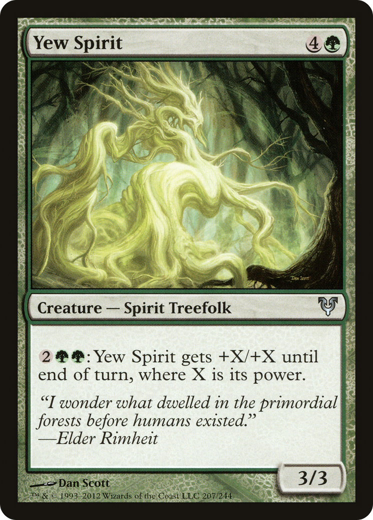 Image of Yew Spirit [Avacyn Restored]