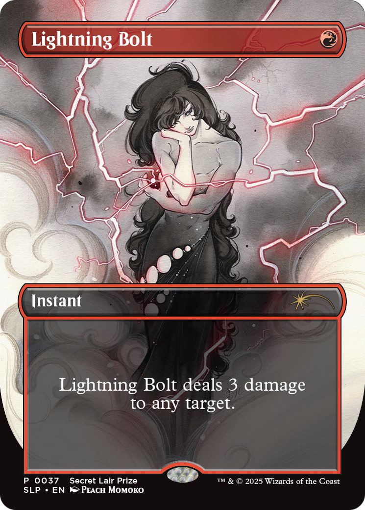 Image of Lightning Bolt (0037) [Secret Lair Showdown]