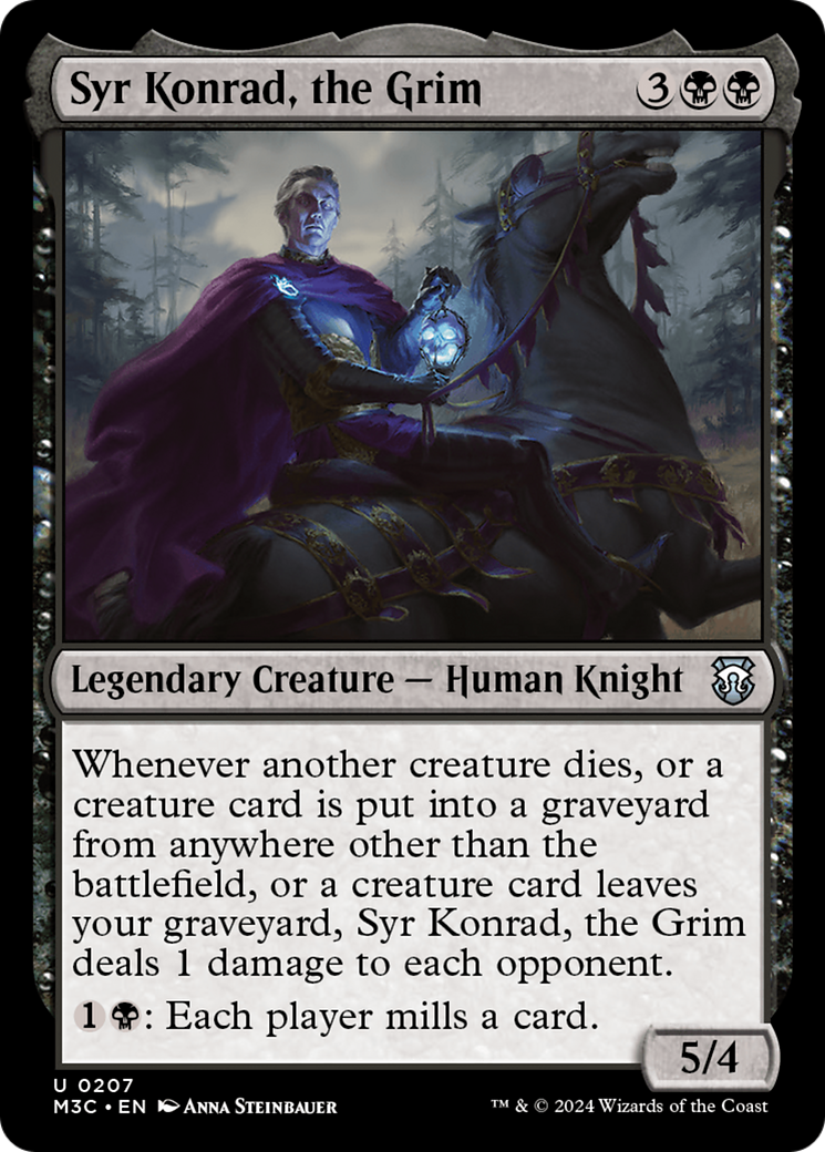 Image of Syr Konrad, the Grim [Modern Horizons 3 Commander]