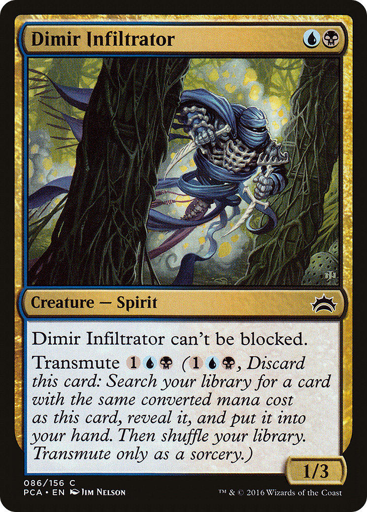 Image of Dimir Infiltrator [Planechase Anthology]