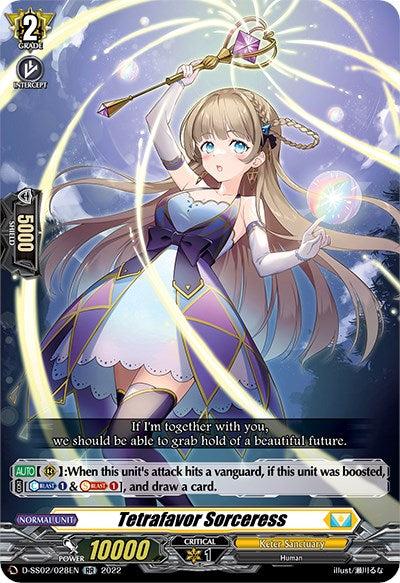 Image of Tetrafavor Sorceress (D-SS02/028EN) [Festival Collection 2022]