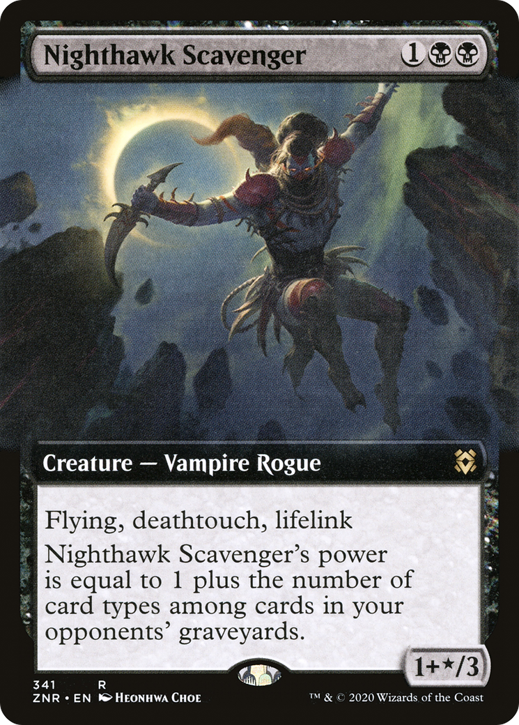 Image of Nighthawk Scavenger (Extended Art) [Zendikar Rising]