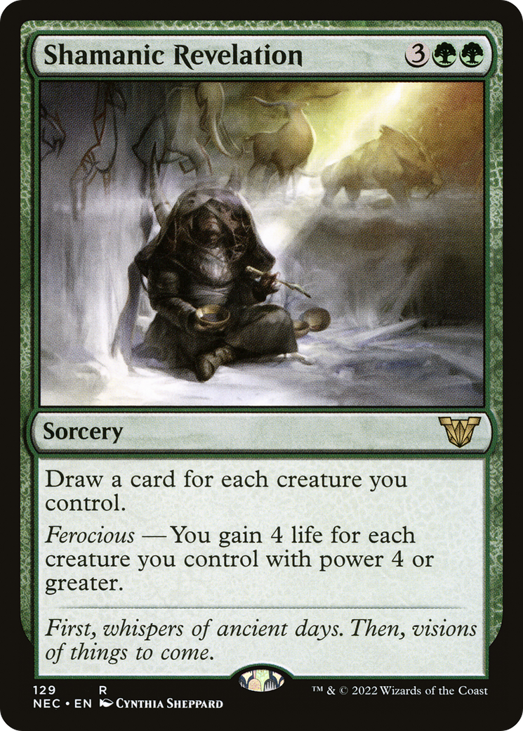 Image of Shamanic Revelation [Kamigawa: Neon Dynasty Commander]