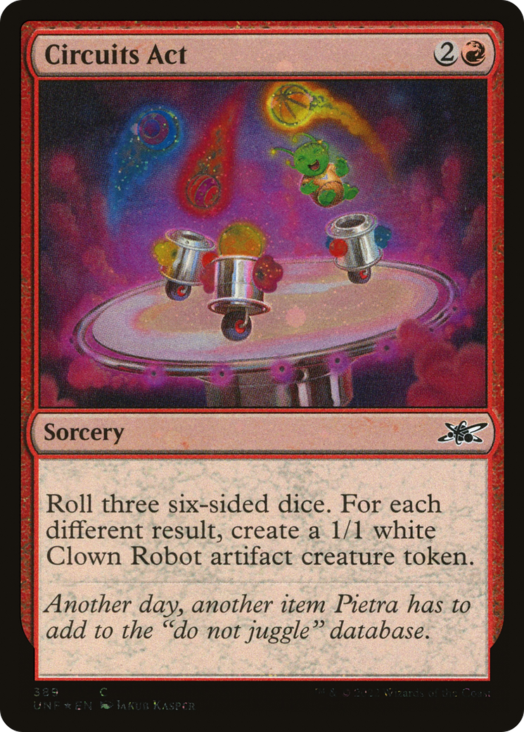 Image of Circuits Act (Galaxy Foil) [Unfinity]