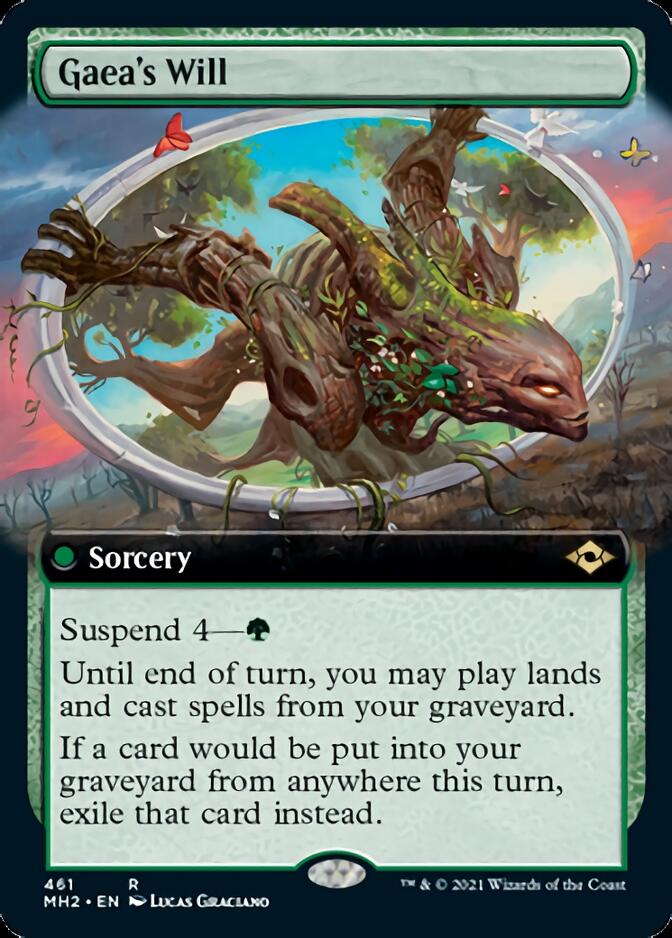 Image of Gaea's Will (Extended Art) [Modern Horizons 2]