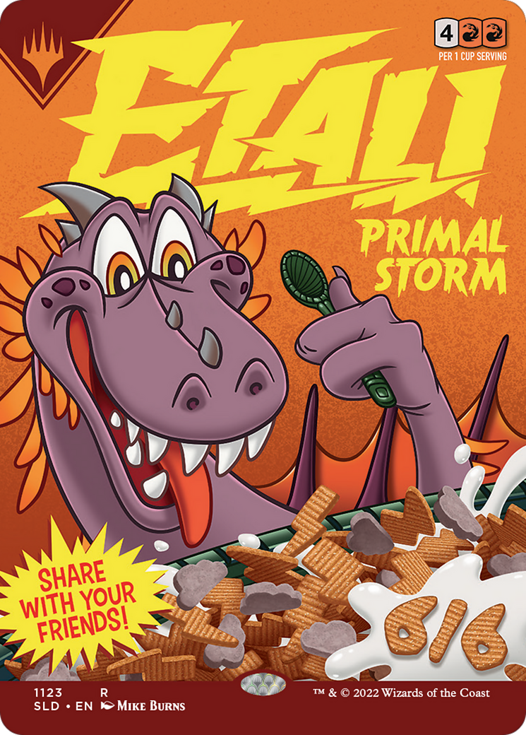 Image of Etali, Primal Storm (Borderless) [Secret Lair Drop Series]
