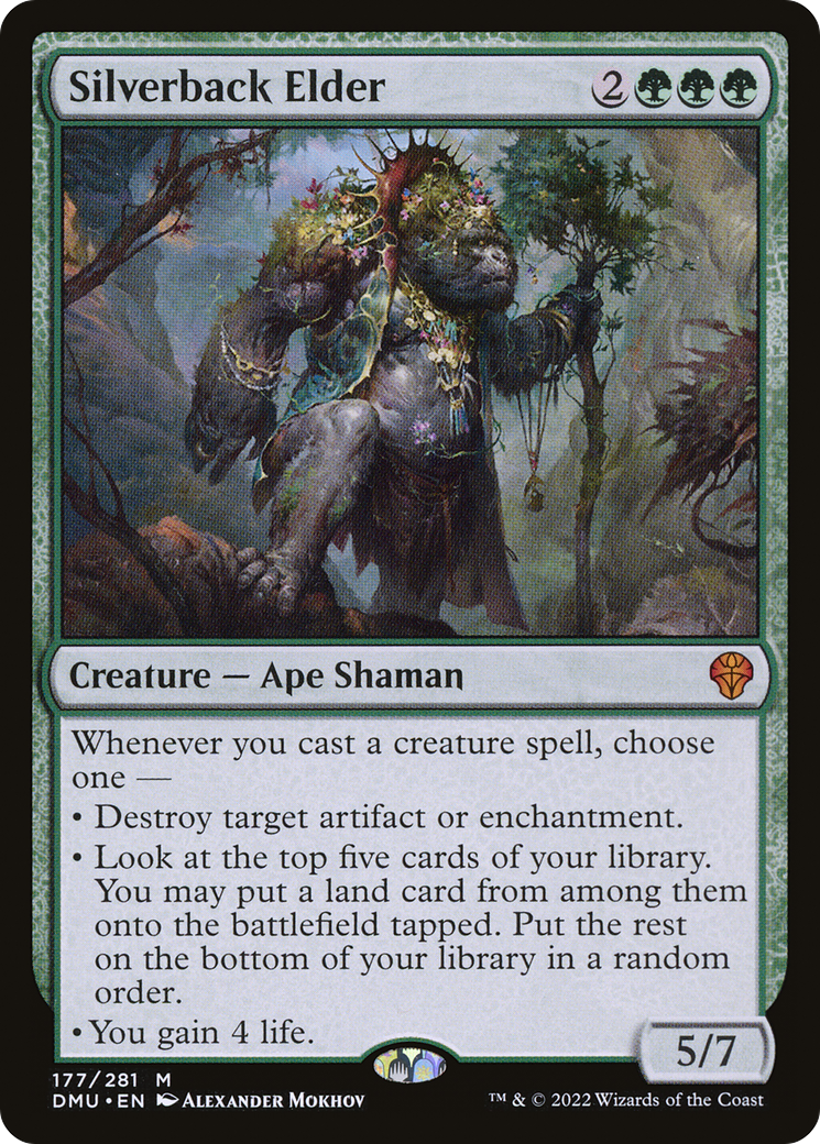 Image of Silverback Elder [Dominaria United]