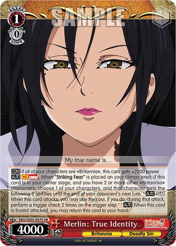 Image of Merlin: True Identity (SR) [The Seven Deadly Sins: Revival of The Commandments]