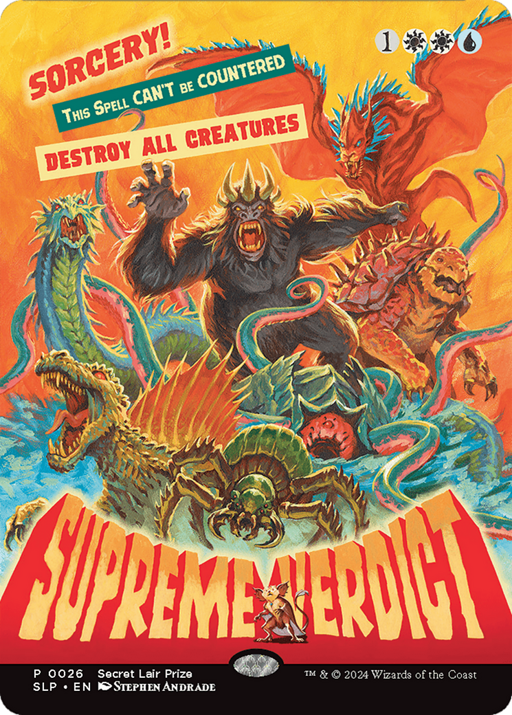Image of Supreme Verdict [Secret Lair Showdown]