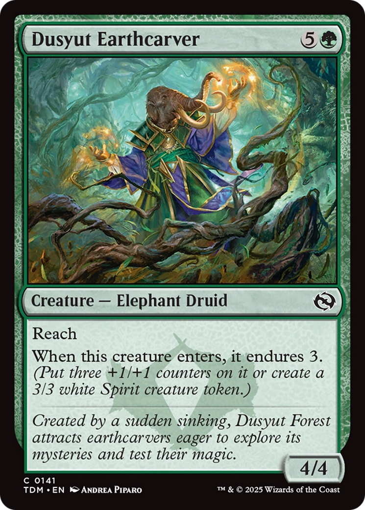 Image of Dusyut Earthcarver [Tarkir: Dragonstorm]