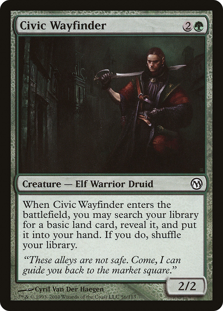 Image of Civic Wayfinder [Duels of the Planeswalkers]