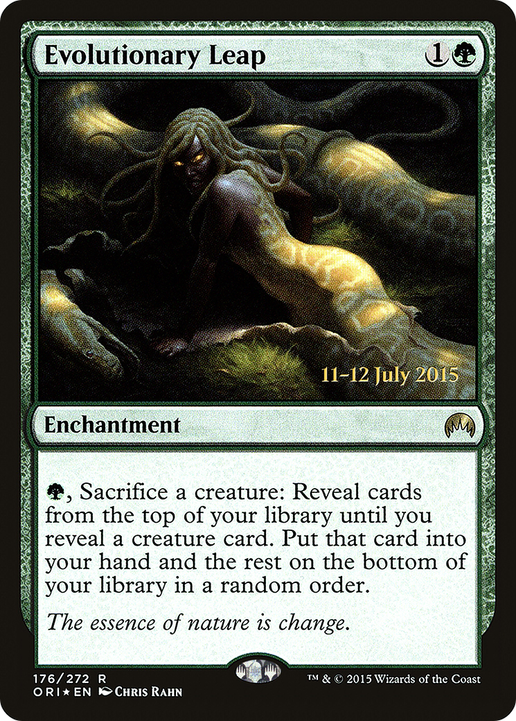 Image of Evolutionary Leap [Magic Origins Prerelease Promos]