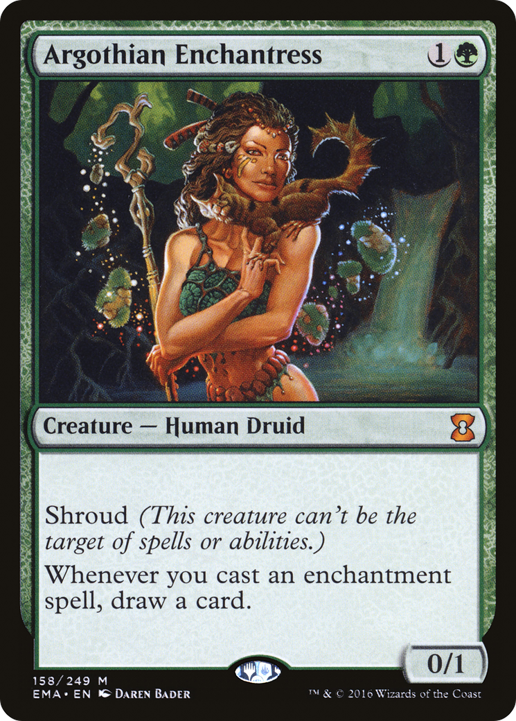Image of Argothian Enchantress [Eternal Masters]