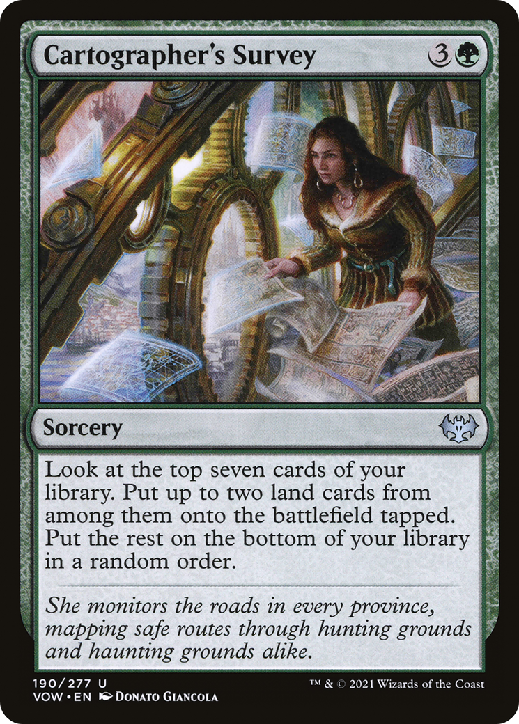 Image of Cartographer's Survey [Innistrad: Crimson Vow]