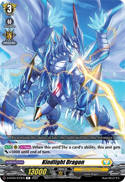 Image of Kindlight Dragon (D-BT05/073EN) [Triumphant Return of the Brave Heroes]