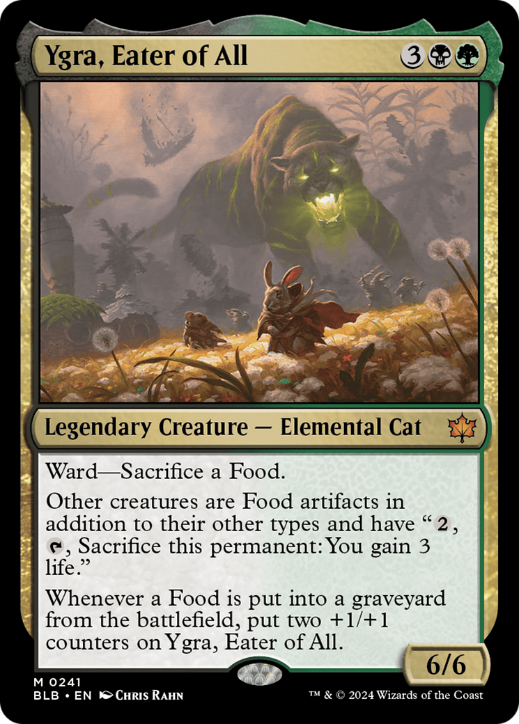 Image of Ygra, Eater of All [Bloomburrow]